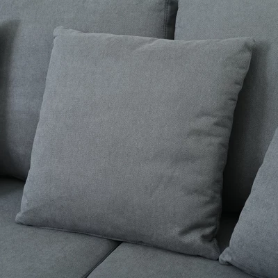 Modern Upholstered 3-Seat Sofa With 4 Pillows-ModernLuxe - Image 7