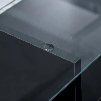 ModernLuxe Modern Stylish Functional TV Stand With Color Changing LED Lights High Gloss TV Cabinet - Image 8