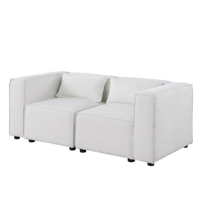 Modular Couch,2 Seat Sofa,Loveseat Sofa,Modular Lounge Sofa,Modular Cloud Couch,Sofa Modular Sectional,Knock Down Sofa Couch-Cuddlewood - Image 4