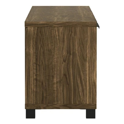 Westfield 4 Door TV Stand For TVs Up To 80" Walnut - Coaster - Image 10