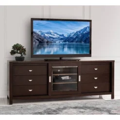 72" Dalia TV Stand For TVs Up To 55" Brown - Abbyson Living