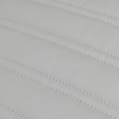 Aries Genuine Leather Swivel Barrel Chair - Armen Living - Image 6