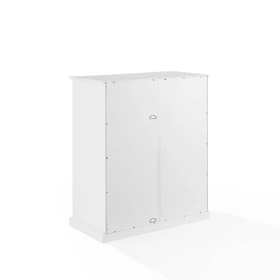 Cecily Stackable Storage Pantry White/Matte Black - Crosley - Image 10