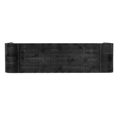 59"W Retro Silhouette Console Table, Entryway Table With Open Style And Two Top Drawers 4Q -ModernLuxe - Image 11